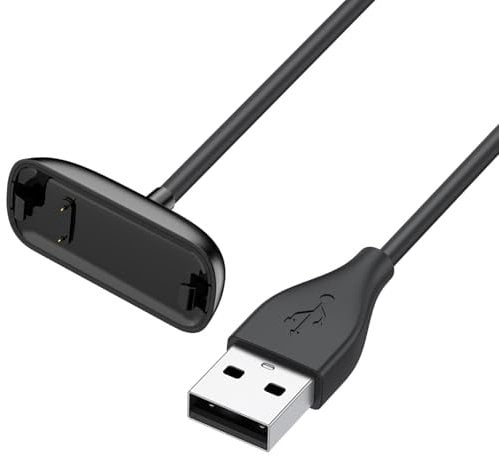 MohLythrix Charger Compatible with Fitbit Inspire 3 Charging Cable Magnetic Fast USB Cord Dock Replacement for Inspire 3 Fitness Tracker, 3.3ft