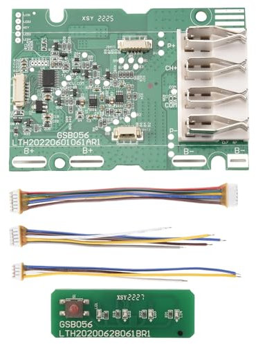 Cpolebev Li-Ion Battery Charging Protection Circuit Board PCB for Greenworks 40V Lithium Battery Lawn Mower Cropper Grass Cutter