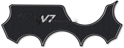 MPODYTSF Adesivo Decalcomania per Moto Guzzi V7 Tank Traction Pad Side Protector Sticker Adesivo di Protezione per Motocicletta 3D Resina Impermeabile