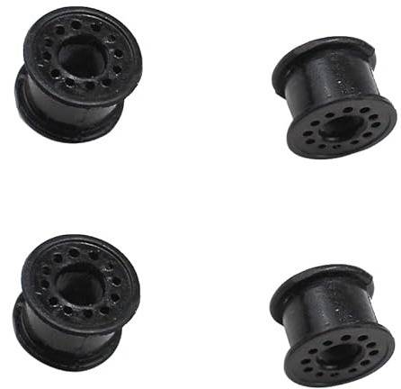 Kueohse 4 StüCk Getriebe Gang Schalten Hebel Tragbar Kabel Kunststoff Dichtung Schwarz 4S6P7412AA für Fiesta Focus