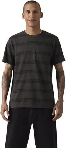 Levi's Herren T-Shirt Classic Pocket mit Brusttasche, Standard Fit