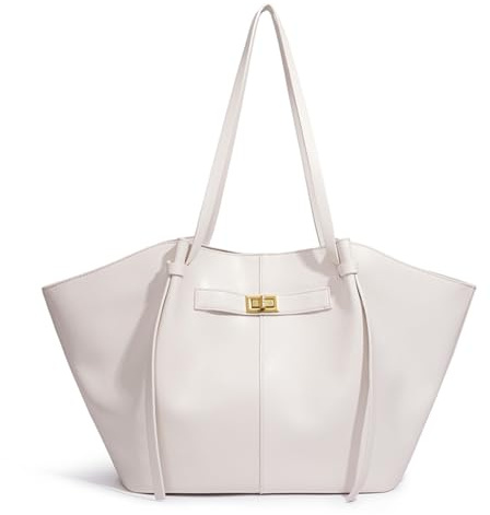 Youlity Leder Tote Bag Damen Shopper Tasche Groß Henkeltasche Hobo Handtasche Vintage Schultertasche für Arbeit Schule Einkauf Reisen Büro
