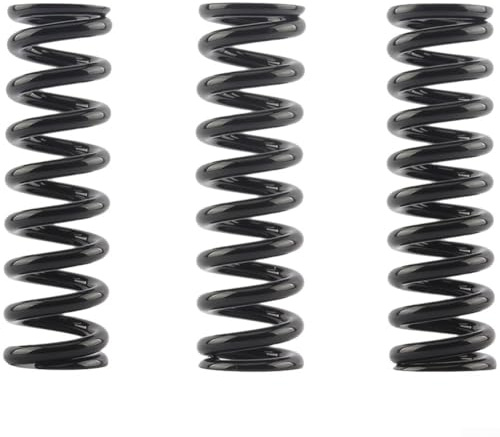 Lastdaytime Federstahl-Stoßdämpfer hinten, 186 mm, 250–295 kg, kompatibel mit Surron für Light Bee Elektro-Mountainbike, Schwarz (295 kg)