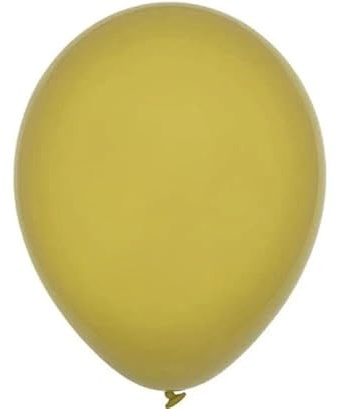 Decomex Ballons Pastell Mustard 25pcs