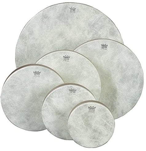Remo World Percussion Frame Drum 22 x 2.5 – Acousticon Shell, Fiberskyn 3 Head, Walnut Finish – HD-8522-00