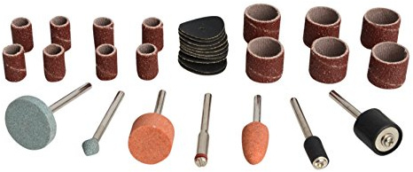 Blue Spot 19019 Sanding and Grinding Accessory Set (31 Pieces)
