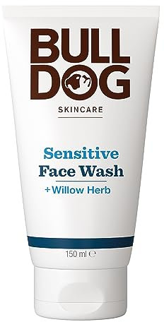 BULLDOG SKINCARE - Sensitive Face Wash For Men Cleanser for Sensitive Skin 150 ml