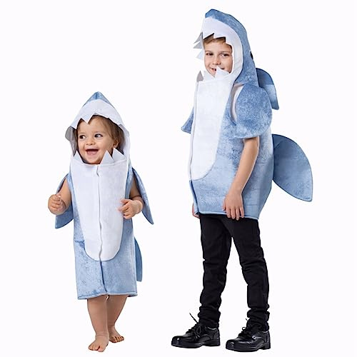 Dress Up America Baby Shark – Blauhai-Kostüm Für Kinder – Tolles Halloweenkostüm Für Kinder