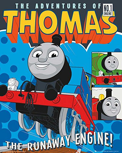 Thomas die kleine Lokomotive & Freunde - Runaway Train - Mini Poster Filmposter Kino Movie - Größe 40x50 cm