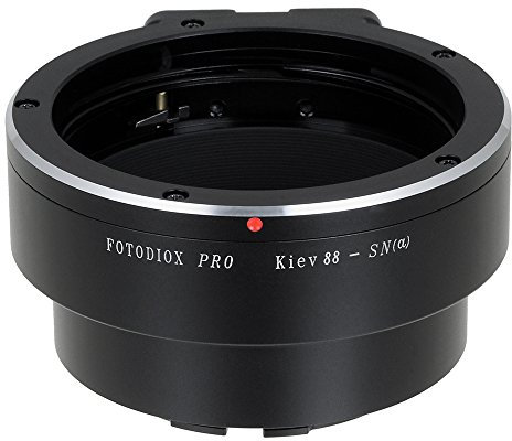 Fotodiox Pro Lens Mount Adapter Compatible with Kiev 88 Lenses on Sony A-Mount (Minolta AF) Cameras