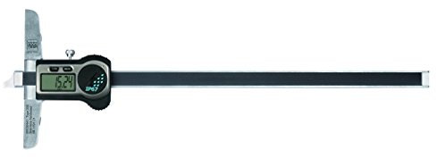Tesa 00530443 calibro digitale di profondità, twin-cal ip67-model con taglio corto misurazione viso, 0 mm/300 mm intervallo di misurazione