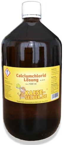 Calciumchlorid flüssig 1000 ml - 35%ige Lösung (Käse selber machen)