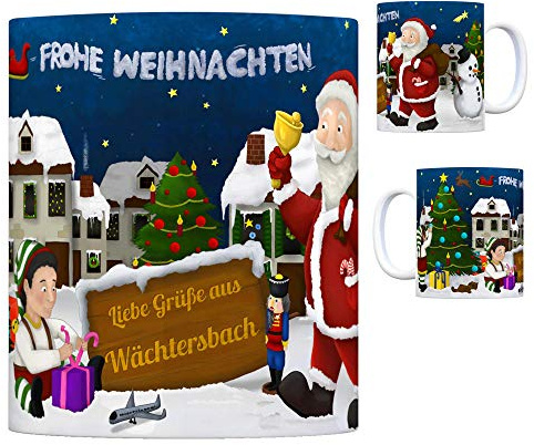 trendaffe Wächtersbach Weihnachtsmann Kaffeebecher