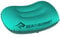 Sea to Summit - Aeros Ultralight Reisekissen R - Konturiert & leicht zum Aufblasen - Polyestergewebe 20D - rutschfest - Ultraleicht für Wanderungen - 36 x 26 x 12cm - Sea Foam Green - 60g