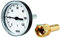 Wika Bimetall Zeigerthermometer Typ A43 Kunststoff 63 mm x 40 mm