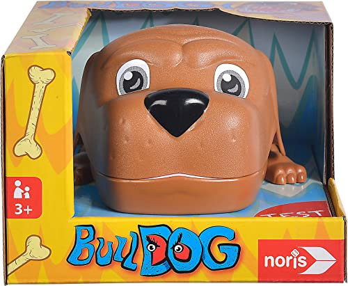Noris 606064050 Bulldog, Aktionsspiel für Die ganze Familie (Keine Batterien erforderlich), für Kinder ab 3 Jahren