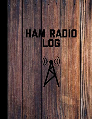 Ham Radio Log: Amateur Station, Operator Logbook, Contact Operators, Notebook Track & Frequency Test Radiowave Book