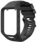 Smartwatch-Band mit Rahmen Silikon Verstellbare Uhr Armband Schutzhülle Ersatzhülle für 2/3 Fitness Tracker Uhr (Schwarz)