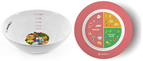 BariatricPal Bariatric Portion Control Plate & Bowl Set