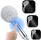 OPDUO Duschkopf Regendusche, Handbrause Duschkopf Gross, Wassersparender Duschkopf Hochdruck,Duschkopf mit 3 Strahlarten, Control-Taste,Brausekopf,Brause,Rainshower,Duschbrause Handbrause,Chrom