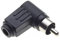 Lot de 10 fiches Phono coudées avec Broches nickelées et boîtier en Plastique Noir – Connecteur mâle à Angle Droit de 90 degrés, Prise Audio vidéo, Adaptateur de câble de Haut-Parleur