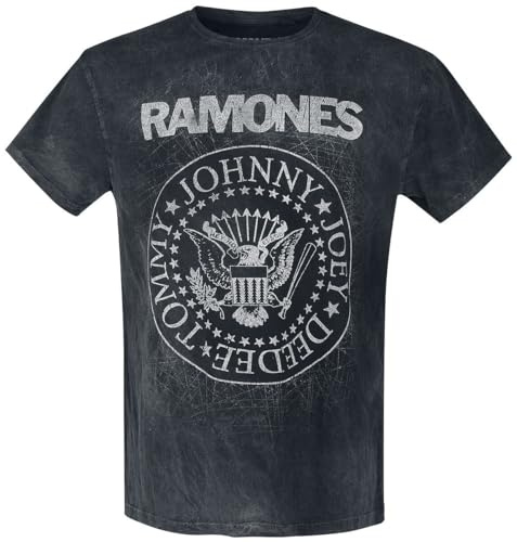 Ramones Hey Ho Let's Go Männer T-Shirt schwarz Band-Merch, Bands