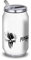 Botella de agua de aluminio – Acero inoxidable (termo 24 horas) reutilizable de 330 ml a 750 ml, diseño The Punisher (acero inoxidable, Lata S 330 ml)