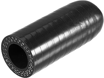 A ABSOPRO Bouchon De Tuyau En Silicone Noir 1pc Pour Refroidisement | Intérieur 16mm/0.63, Longueur 60mm/2.36, Épaisseur 5mm/0.20, Temp -65°F~+350°F, 3 Plis, Universel, Anti-Fuite
