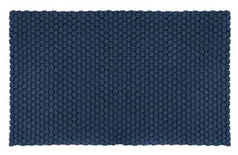 Pad Outdoor Teppich Uni Blau 200x300 cm Badezimmer Matte Design Badematte