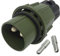SAMETRUCK 2 poliger NATO Stecker + 2X Kontaktbuchse 35mm² 12V / 24V mit Schraubverschluss LKW