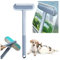 Multifunctional Pet Hair Remover,Pet Hair Remover for Furniture,4-in-1 Multifunctional Hair Removal Brush,Pet Dog Cat Hair Cleaner Brush,Reusable Pet Hair Remover for Carpet Car Glass (1PC)