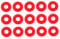 WGFOIP Grolsch Gaskets Silicone Seals, Swing Top Bottle Seals Washers with Flip Closure for Swing Top Bottle Stoppers