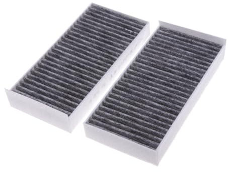 Toiumops Innenraumfilter für BMW F45 F46 214d 216i 218i 220i 225i/F48 X1/F39 X2 2013-2019, 2 Stück Innenraumfilter 64319321875