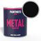 PaintNuts Black Rapid Dry Metal Paint - Quick Drying, Versatile Finish – Ideal for Railings, Gates, Metal Furniture, Trailers, Garage Doors, Light Fixtures and More - 250ml - Gloss