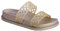 AMICHI Chanclas Mujer – Chanclas para Playa y Piscina - Sandalias Flip Flop de Goma con Suela Antideslizante y ligera