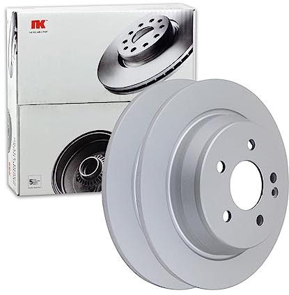 2X NK Bremsscheiben 296mm Voll hinten | 2x 313376 Kompatibel mit Viano (W639),Vito / Mixto Kasten (W639),Vito Bus (W639)