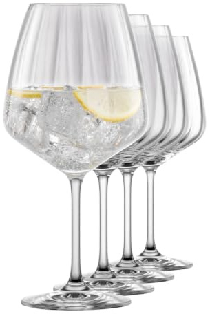 Schott Zwiesel Cocktail-& Burgunderglas Blossom (4er-Set), Made in Germany | aus Tritan®-Kristallglas, für Burgunder & Cocktails, brillant, langlebig, spülmaschinenfest