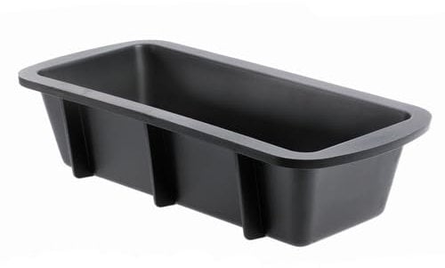 De Buyer - Moule à Cake MOUL'FLEX en silicone - 24 x 10,5 x 6,5 cm -, Noir