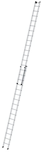 Aluminium-Schiebeleiter 2 x 16 Sprossen Arbeitshöhe bis ca. 9,40 m