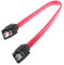 DeLOCK Câble Droit en métal SATA III Rouge 20 cm