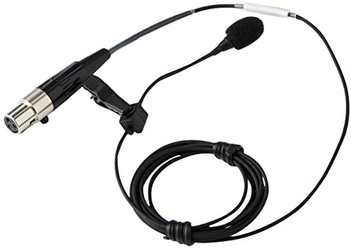 PULSE MIC-500X3 - Microfono Lavalier con presa mini XLR a 3 poli, colore: Nero