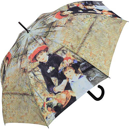 Doppler Regenschirm Stockschirm Art Collection Kunstdruck - Zwei Schwestern