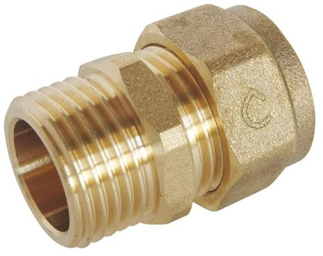 SOMATHERM FOR YOU, Raccords mâles 15/21 pour tube PER - Installation facile sans outils, démontables, compatibles avec tubes de 16 mm, conformes aux normes de sécurité, performance optimale