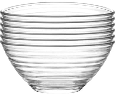 LAV Ramequins en Verre - pour sauces/Condiments - 6,8 cm - Lot de 6