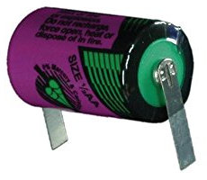 Tadiran Batteries SL 350 T Spezial-Batterie 1/2 AA U-Loetfahne Lithium 3.6V 1200 mAh 1St.