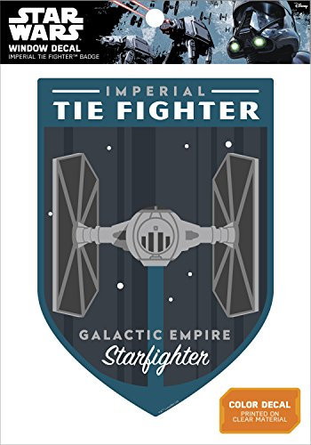 Star Wars Imperial TIE Fighter Badge Window Decal