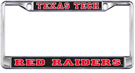 Craftique Texas Tech Teller Rahmen, Domed Texas TECH Metal Frame (02647)