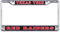 Craftique Texas Tech Teller Rahmen, Domed Texas TECH Metal Frame (02647)