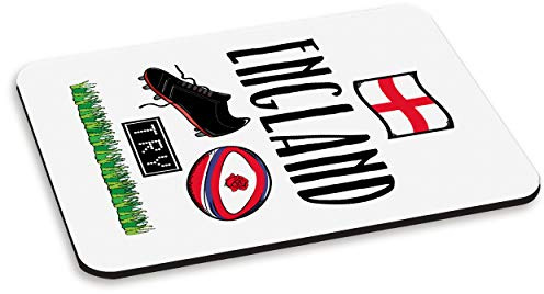 Rugby England PC Computer Mouse Mat Pad