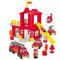 Jouets Ecoiffier - 3026 - Grande Caserne de Pompiers Abrick - Jeu de Construction Pour Enfants - Dès 18 mois - Fabriqué en France